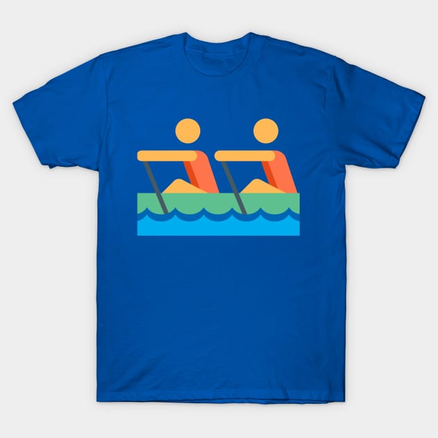 Rowing Crew T-Shirt by vladocar